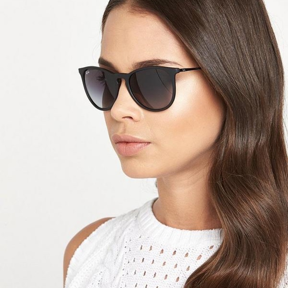 Ray-Ban Erika Matte Black sunglasses